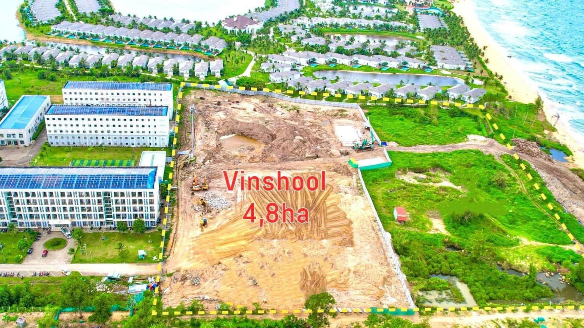 Dự án Vinschool Phú Quốc đã được khỏi công xây dựng
