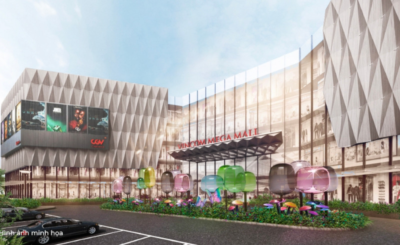 Trung tâm thương mại Vincom Mega Mall, theo mô hình "Life – Design Mall"