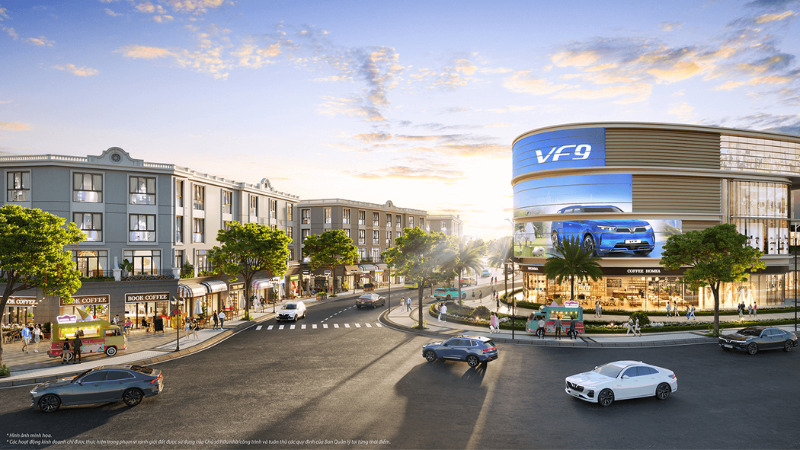 Đảo Vua nằm ôm trọn TTTM Vincom Mega Mall