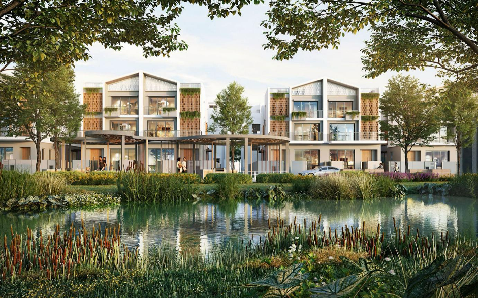 Phối cảnh biệt thự dự án The Meadow Bình Chánh. Phối cảnh biệt thự dự án The Meadow Bình Chánh.