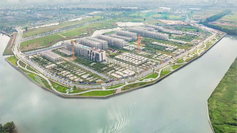 Tiềm năng của vị trí biệt thự Sola - Đảo Ánh Dương
