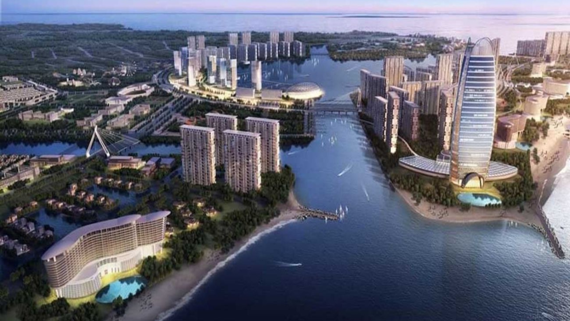 Vinhomes Cần Giờ – Tài sản đầu tư đắt giá bên vịnh biển 1 Ảnh phối cảnh dự án Vinhomes Cần Giờ