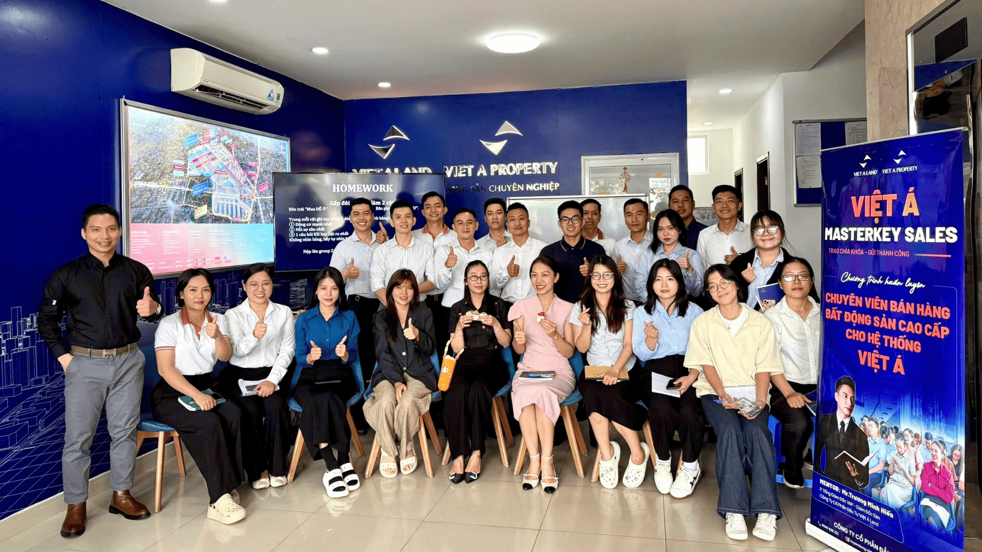 Buổi đào tạo chuyên sâu Master Key Sales của Việt Á
