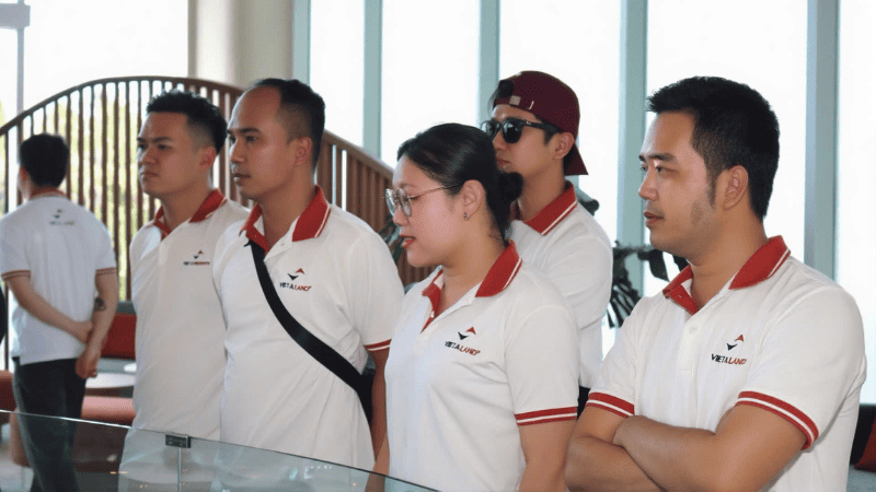 Đội ngũ Việt Á Land tại La Tiên Nha Trang 