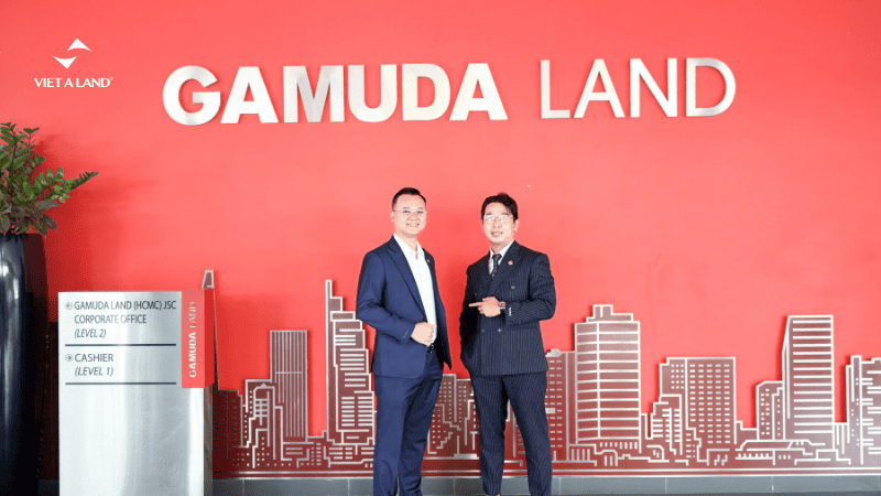 Giám Đốc Dự án check-in tại sự kiện Kick-off dự án The Meadow by Gamuda Land