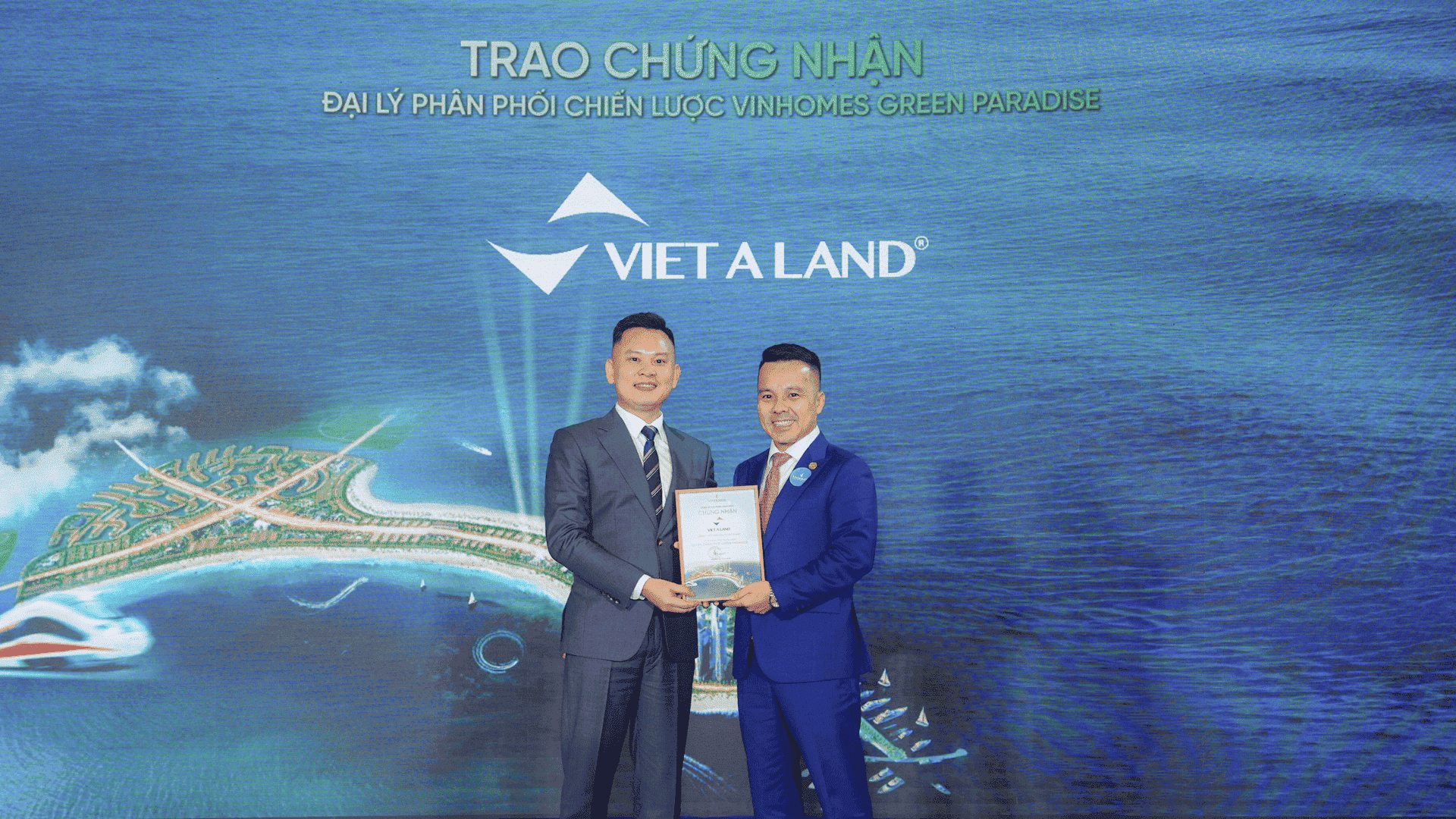 Việt Á Land chính thức trở thành - Đại lý F1 của Vinhomes Paradise Cần Giờ