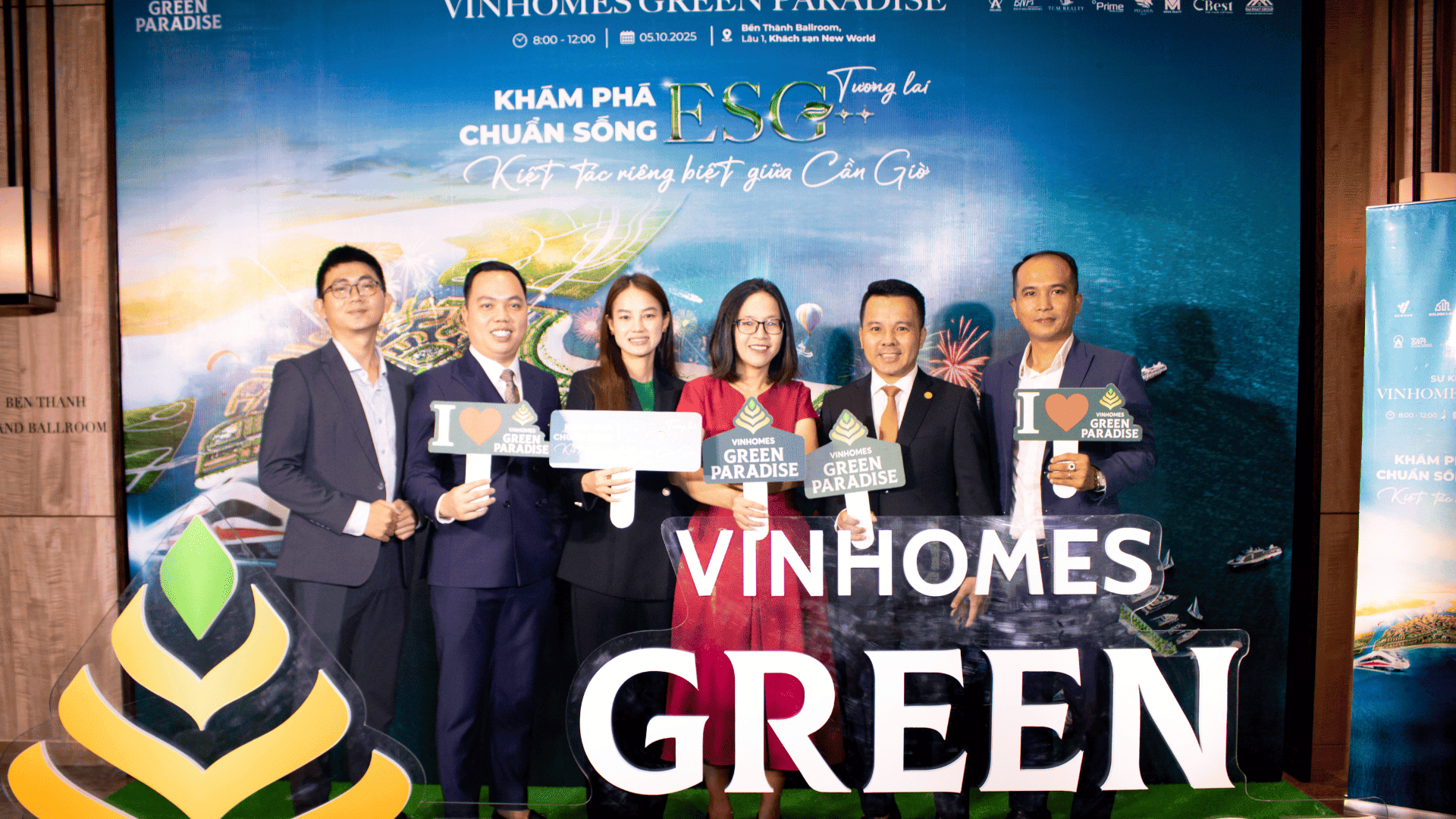 Việt Á Land tại sự kiện Dự án Vinhomes Green Paradise