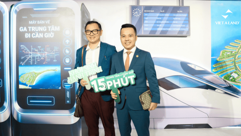 Việt Á Land check-in tại sự kiện Vinhomes Green Paradise Việt Á Land check-in tại sự kiện Vinhomes Green Paradise