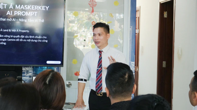 Mentor - Trương Minh Hiếu trực tiếp đào tạo khóa học Masterkey A.I Prompt