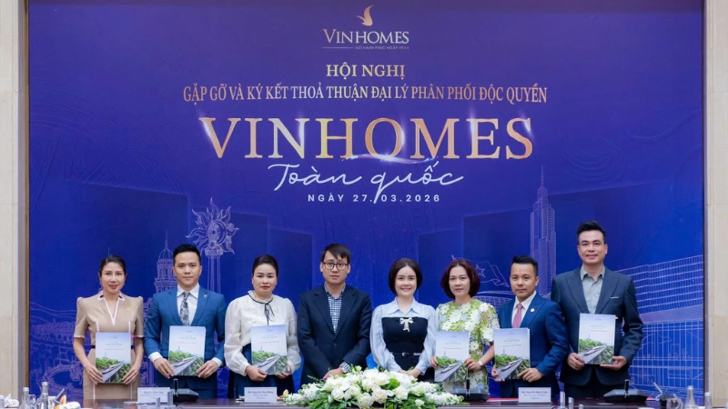 Việt Á Land trở thành Việt Á Land - Ký kết thỏa thuận Đại lý phân phối độc quyền Vinhomes