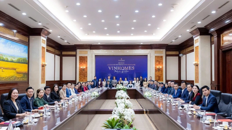 Việt Á Land - Ký kết thỏa thuận Đại lý phân phối độc quyền Vinhomes