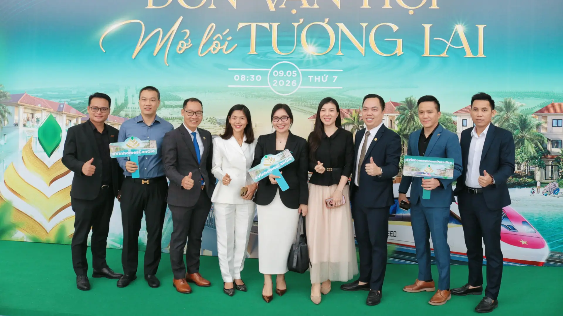 Việt Á Land tham dự Event dự án Vinhomes Green Paradise