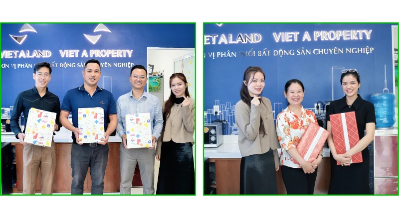 VIỆT Á LAND | TỔ CHỨC HOẠT ĐỘNG QUỐC TẾ THIẾU NHI 1 Việt Á Land trao quà Quốc tế thiếu nhi